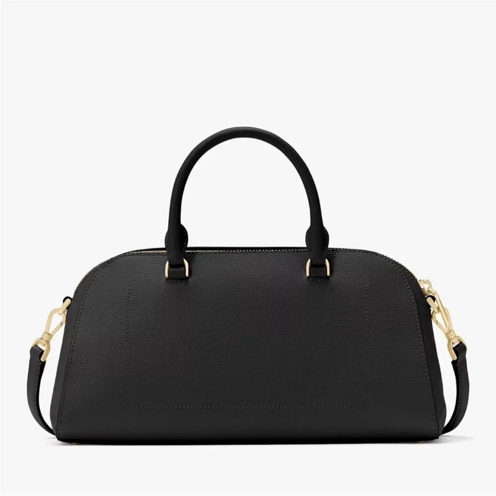 Kate Spade Phoebe Satchel Elegant Black Handbag Bag